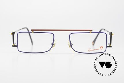 Casanova RVC3 Brille zum Rot-Blauen Stuhl, RVC ="RietVeld Collezione"; war ein niederl. Architekt, Passend für Herren und Damen