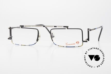 Casanova RVC3 Puristische Brille Geometrie, eckige Casanova Brille, Mod. RVC3, Gr. 48/22, col. 03, Passend für Herren und Damen