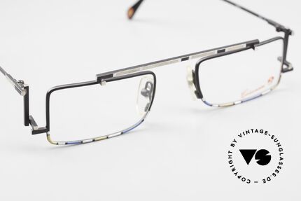 Casanova RVC3 Puristische Brille Geometrie, Casanova widmete Rietveld in den 90ern die "RVC" Serie, Passend für Herren und Damen