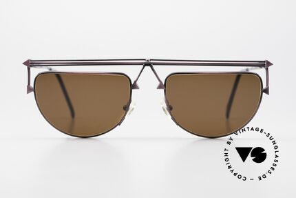 Casanova RVC1 Künstler Sonnenbrille 90er, RVC ="RietVeld Collezione"; war ein niederl. Architekt, Passend für Herren und Damen