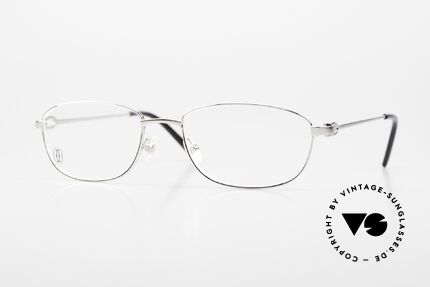 Cartier Whisper Unisex Brille Platin Glänzend Details