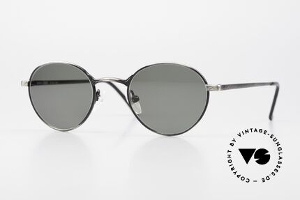 Giorgio Armani 129 Runde 1990er Panto Brille Details