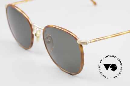 Giorgio Armani 141 Eckige Panto Sonnenbrille, ungetragenes Einzelstück in herausragender Qualität, Passend für Herren