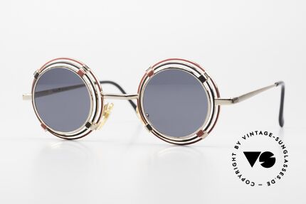 Casanova MTC 1 Runde Brille 24kt Vergoldet Details