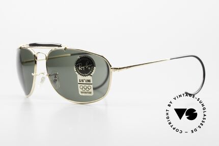 Ray Ban Sport Metal 1992 Rare Olympic Series B&L USA, beste Verarbeitung aus den USA, (orig. Bausch&Lomb), Passend für Herren