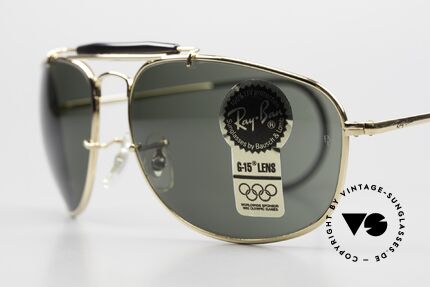 Ray Ban Sport Metal 1992 Rare Olympic Series B&L USA, ungetragen; wie alle unsere alten vintage USA Ray-Ban, Passend für Herren