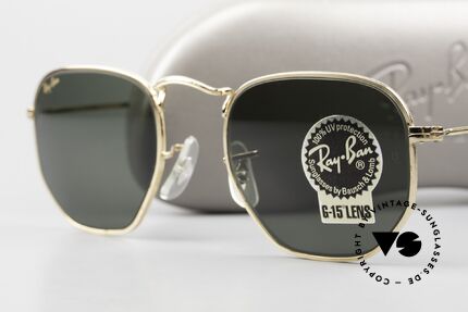 Ray Ban Classic Style III Bausch & Lomb Sonnenglas, orig. Name: CC Style 3, W0980, G15, mit neuem Etui, Passend für Herren und Damen