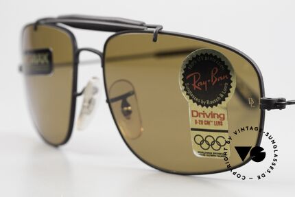 Ray Ban Small Explorer Driving Chromax Fantasees Etui, ungetragen (wie alle unsere vintage Pilotenbrillen), Passend für Herren und Damen