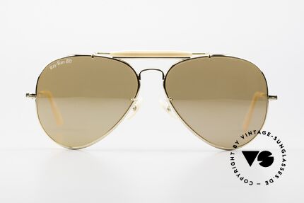 Ray Ban The General 62mm RB50 Mirrored B&L Lenses, das teuerste und meistgesuchte Ray-Ban Modell, Passend für Herren