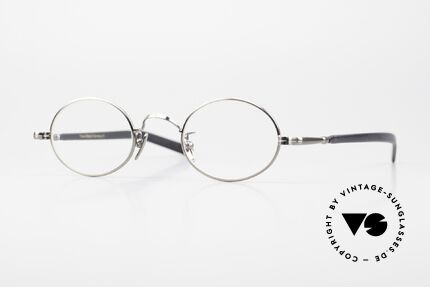 Lunor VA 100 Ovale Brille In Antik Silber Details