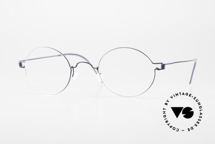 Lindberg Corona Air Titan Rim Runde Titanium Brille Unisex Details