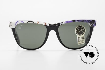 Ray Ban Wayfarer II Olympia Brille 1964 Insbruck, sehr seltene Sport Olympia Edition 'INSBRUCK 1964', Passend für Herren und Damen