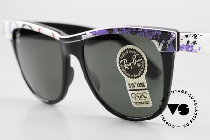 Ray Ban Wayfarer II Olympia Brille 1964 Insbruck, ungetragene Rarität und ein begehrtes Sammlerstück, Passend für Herren und Damen