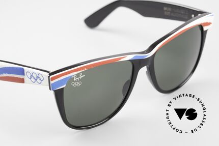 Ray Ban Wayfarer II Olympia Brille 1992 Albertville, Größe: large, Passend für Herren und Damen