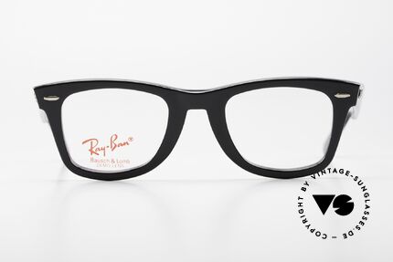 Ray Ban Wayfarer I Blues Brothers Brille USA, u.a. getragen von John Belushi und Dan Aykroyd, Passend für Herren und Damen