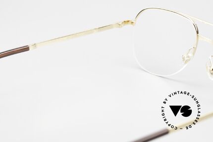Cartier Santos De Cartier Titan Brille Nylor Halbrand, ungetragenes Original von 2014 mit Verpackung, Passend für Herren