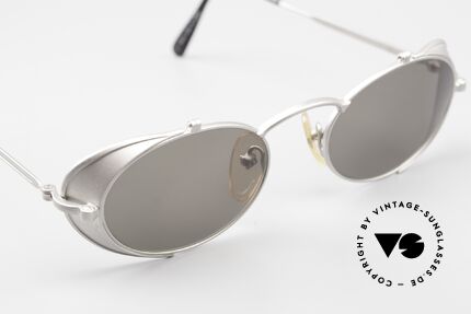 Jean Paul Gaultier 56-1175 Seitenblenden Sonnenbrille, KEINE Retrobrille, sondern ein ca. 30 Jahre altes Unikat, Passend für Herren und Damen