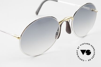 Porsche 5658 - S Runde 1990er Brille Bicolor, ungetragenen (wie alle unsere vintage Porsche Brillen), Passend für Herren und Damen