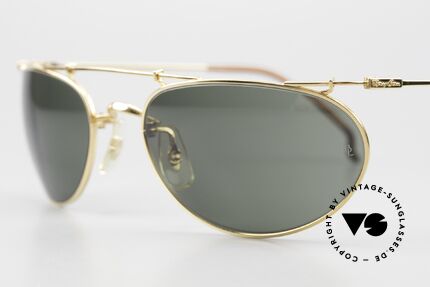 Ray Ban Deco Metals Wrap Alte Bausch Lomb Ray-Ban USA, legendäre B&L G15 Mineralgläser; 100% UV Prot., Passend für Herren und Damen