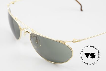 Ray Ban Deco Metals Wrap Alte Bausch Lomb Ray-Ban USA, ungetragen; wie alle unsere vintage 90er RayBans, Passend für Herren und Damen