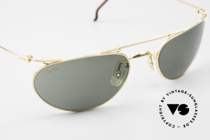 Ray Ban Deco Metals Wrap Alte Bausch Lomb Ray-Ban USA, orig. Name: Deco Metals Wrap, W1759, G-15, gold, Passend für Herren und Damen