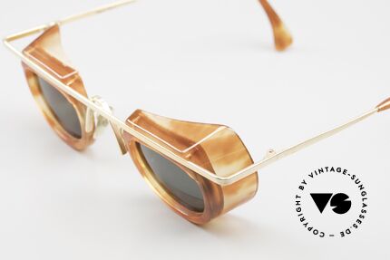 Alain Mikli 4102 / 033 Hingucker Sonnenbrille 90er, Kunst-Charakter (inzwischen schon ein Sammlerstück), Passend für Herren und Damen