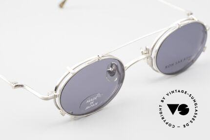 Koh Sakai KS9541 Ovale Brille Made in Japan 90er, entsprechende Top-Qualität; Titan-Rahmen, Gr. 43/22, Passend für Herren und Damen