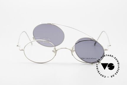 Koh Sakai KS9541 Ovale Brille Made in Japan 90er, ungetragen (wie alle unsere alten LA + Sabae Brillen), Passend für Herren und Damen