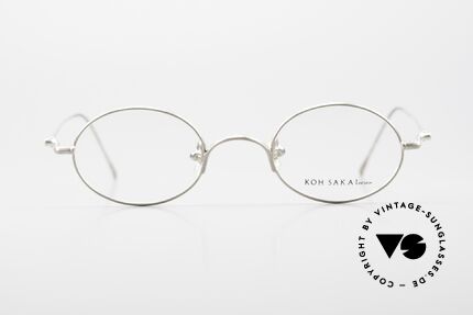 Koh Sakai KS9541 Ovale Brille Made in Japan 90er, Größe: small, Passend für Herren und Damen