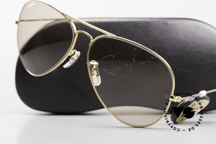 Ray Ban Large Metal II Changeable Linsen B&L USA, ungetragen (wie alle unsere vintage 80er Brillen), Passend für Herren