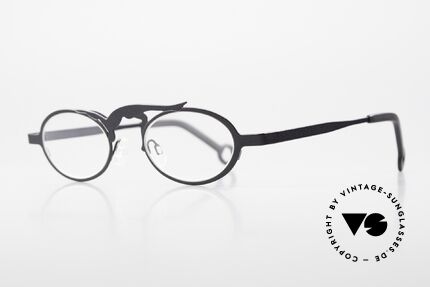 Theo Belgium Olga Turner Und Artisten Brille, wirklich außergewöhnliche Fassung; ein Kunstobjekt, Passend für Damen Theo Belgium Olga Turner Und Artisten Brille, wirklich außergewöhnliche Fassung; ein Kunstobjekt, Passend für Damen