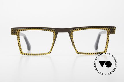 Theo Belgium Verlat Unisex Designerbrille Crazy, genaue Bezeichnung: Theo Verlat, Belgium, c.013, Passend für Herren und Damen