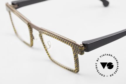 Theo Belgium Verlat Unisex Designerbrille Crazy, enorm hochwertig mit flexiblen Federscharnieren, Passend für Herren und Damen