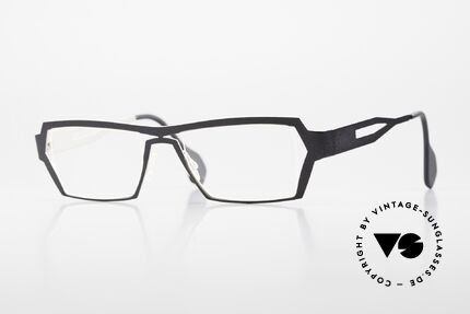 Theo Belgium Opulence Designerbrille Titaniumbrille, markant eckige Designerbrille v. THEO Belgium, Passend für Herren