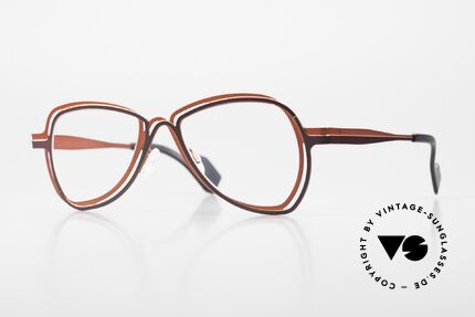 Theo Belgium Eye-Witness VB Designerbrille Damen Herren Details