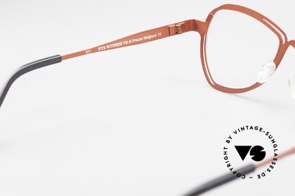 Theo Belgium Eye-Witness VB Designerbrille Damen Herren, das Modell kann natürlich beliebig verglast werden, Passend für Herren und Damen