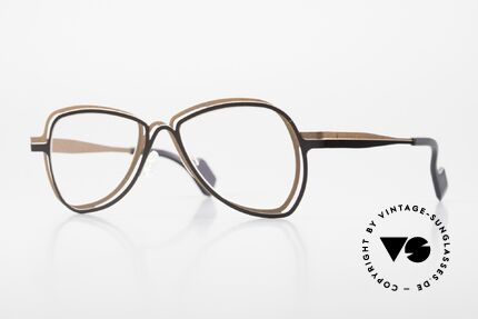Theo Belgium Eye-Witness VB Damen Herren Designerbrille, THEO Brille aus der "EYE-WITNESS" Kollektion, Passend für Herren und Damen