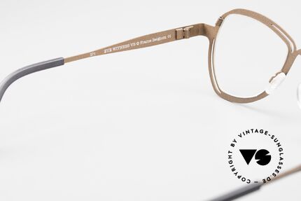 Theo Belgium Eye-Witness VB Damen Herren Designerbrille, das Modell kann natürlich beliebig verglast werden, Passend für Herren und Damen