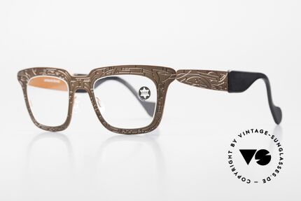 Theo Belgium Zoo Künstlerbrille Von Strook, Design von Stefaan De Croock alias "STROOK", Passend für Herren und Damen