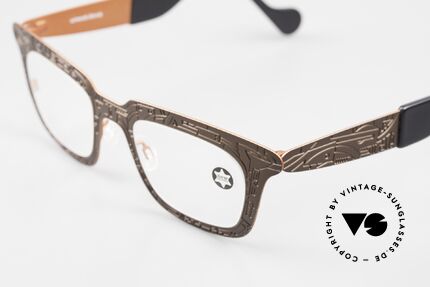 Theo Belgium Zoo Künstlerbrille Von Strook, aufgrund Größe & Form eher eine Unisex-Brille, Passend für Herren und Damen