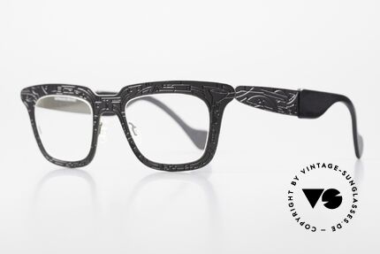 Theo Belgium Zoo Künstlerbrille Designerbrille, Design von Stefaan De Croock alias "STROOK", Passend für Herren und Damen