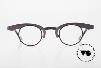 Theo Belgium O Designerbrille Für Frauen, das Theo-Modell mit dem kürzesten Namen "O", Passend für Damen