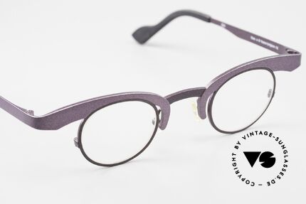 Theo Belgium O Designerbrille Für Frauen, ungetragene Kunstbrille für die, die sich trauen!, Passend für Damen