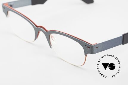 Theo Belgium Trente Unisex Designerbrille, stabiler Metallrahmen (absolute TOP-Qualität), Passend für Herren und Damen