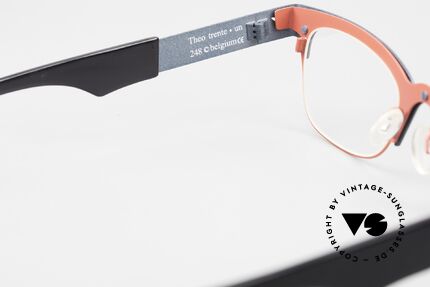 Theo Belgium Trente Unisex Designerbrille, Glashöhe 32mm (somit auch für Gleitsichtgläser), Passend für Herren und Damen