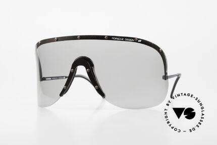 Porsche 5620 Yoko Ono Sonnenbrille 80er, vintage Porsche Carrera Designersonnenbrille der 1980er, Passend für Herren und Damen