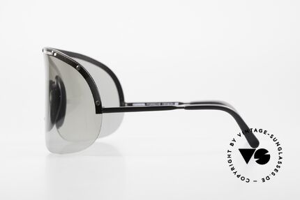 Porsche 5620 Yoko Ono Sonnenbrille 80er, damals als Sportbrille konzipiert (polarisierende Scheibe), Passend für Herren und Damen