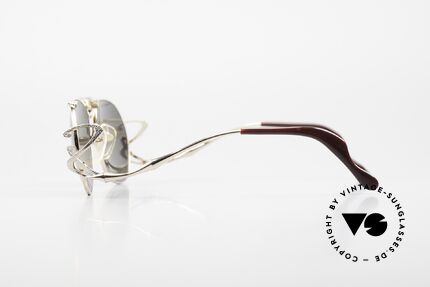 Colani 1053 80er Brille Barock Stil, ungetragen (wie alle unsere raren Colani Brillen), Passend für Damen