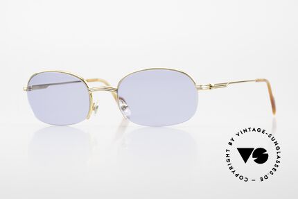 Cartier Nylor Luxus Sonnenbrille 90er, einzigartige CARTIER Sonnenbrille; Größe 51°20, Passend für Herren und Damen