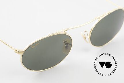 Ray Ban Vintage Oval Bausch&Lomb USA Brille 90er, KEINE retro Sonnenbrille, 100% vintage B&L original, Passend für Herren und Damen
